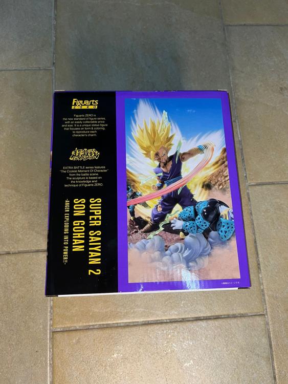 BANDAI FIGUARTS ZERO DRAGONBALL Z SUPER SAIYAN 2 SON GOHAN EXTRA BATTLE TAMASHII