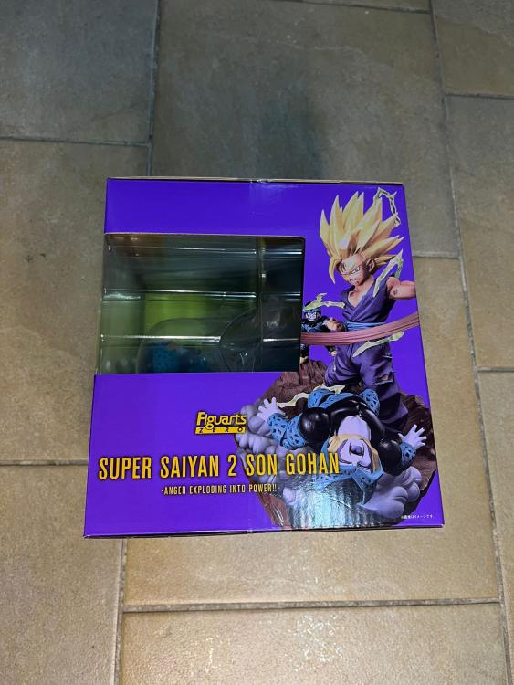 BANDAI FIGUARTS ZERO DRAGONBALL Z SUPER SAIYAN 2 SON GOHAN EXTRA BATTLE TAMASHII