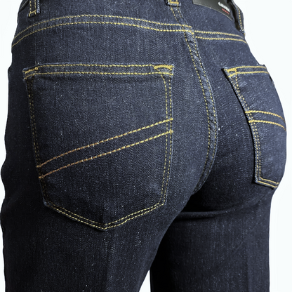CafèNoir pantalone jeans da donna Denim Culotte c7 JJ1016 B009 indaco