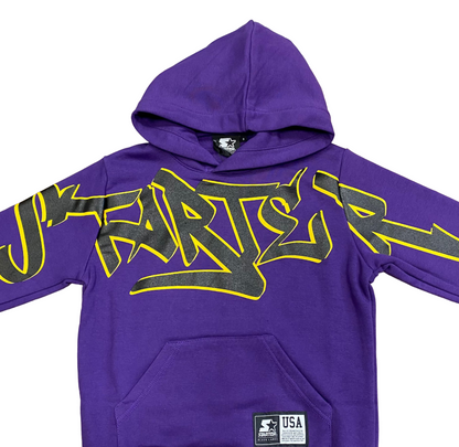 Starter Felpa con cappuccio da ragazzo 1118 UB ST viola