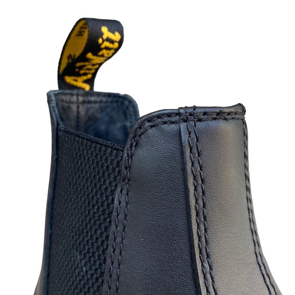 Dr. Martens 2976 Chelsea Beatles Nero - Stivaletto Unisex Pelle Nappa