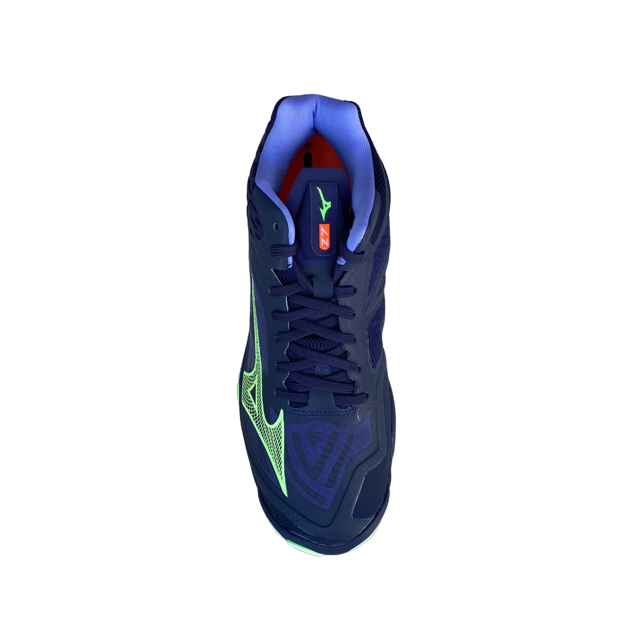 Mizuno Wave Lightning Z7 V1GA240026 Scarpa Volley Blu Verde Uomo