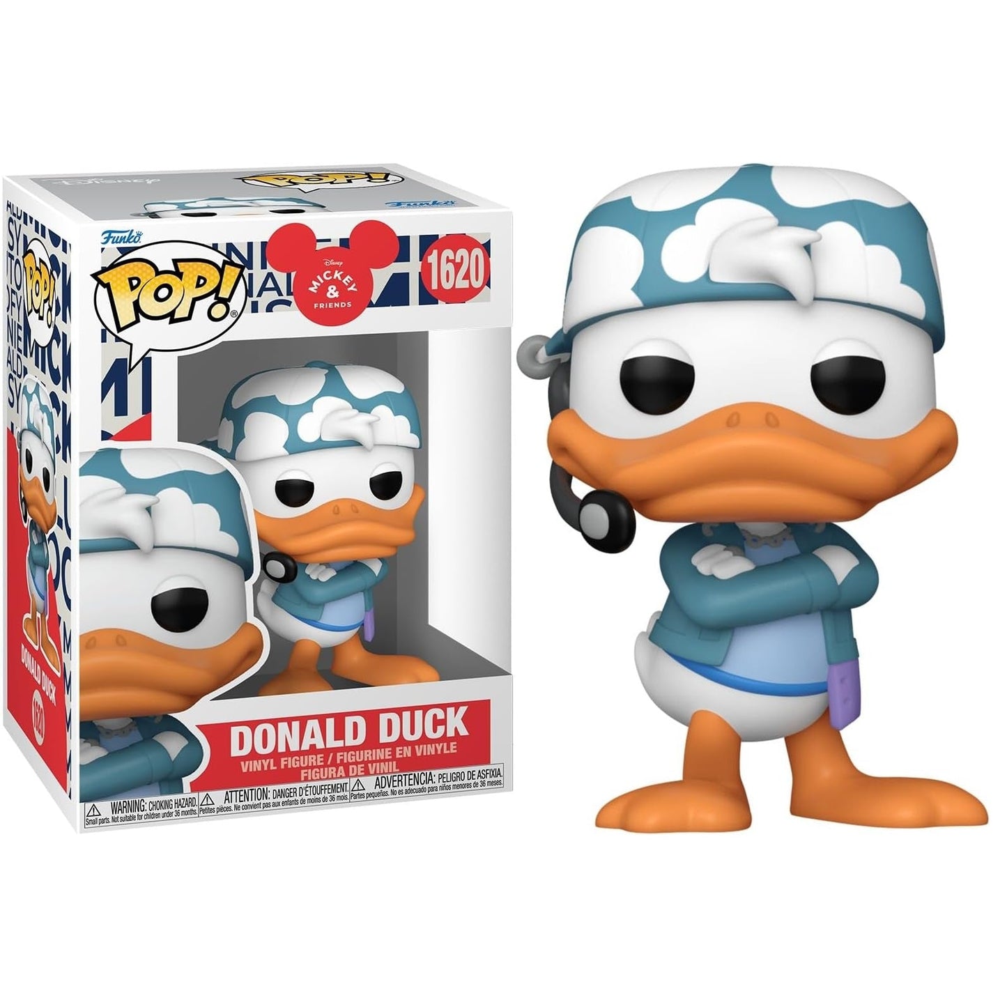 Funko Pop! Disney Mickey & Friends (1620) Donald Duck – Vinyl-Figur 9cm