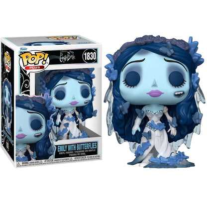 Funko Pop! Plus Corpse Bride (1830) Emily mit Schmetterlingen Leichenbraut 9cm