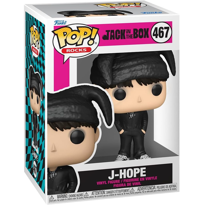 Funko Pop! Rocks BTS Jack In The Box (467) J-Hope (More) Figur K-POP 9cm