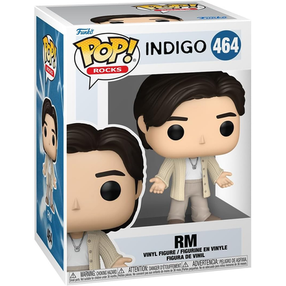 Funko Pop! BTS Rocks Indigo – (464) RM Vinylfigur K-Pop 9cm