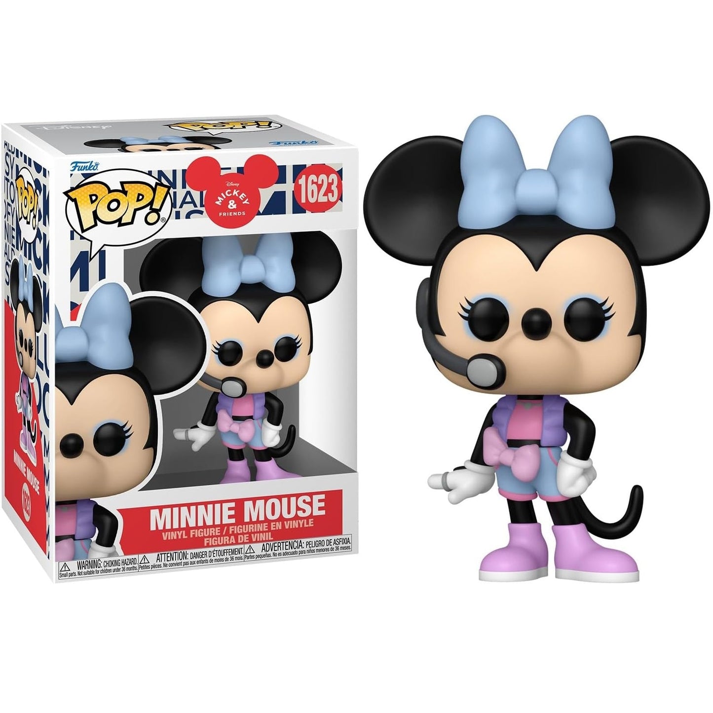 Funko Pop! Disney Micky & Freunde (1623) Minnie Maus – Vinylfigur 9cm