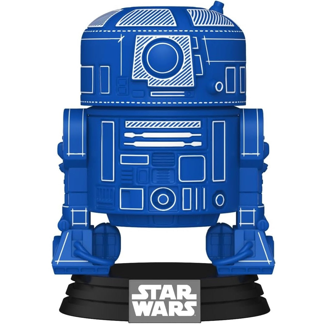 Funko Pop ! Star Wars - (798) R2-D2 Bobblehead (Blue Print) Figure 9cm