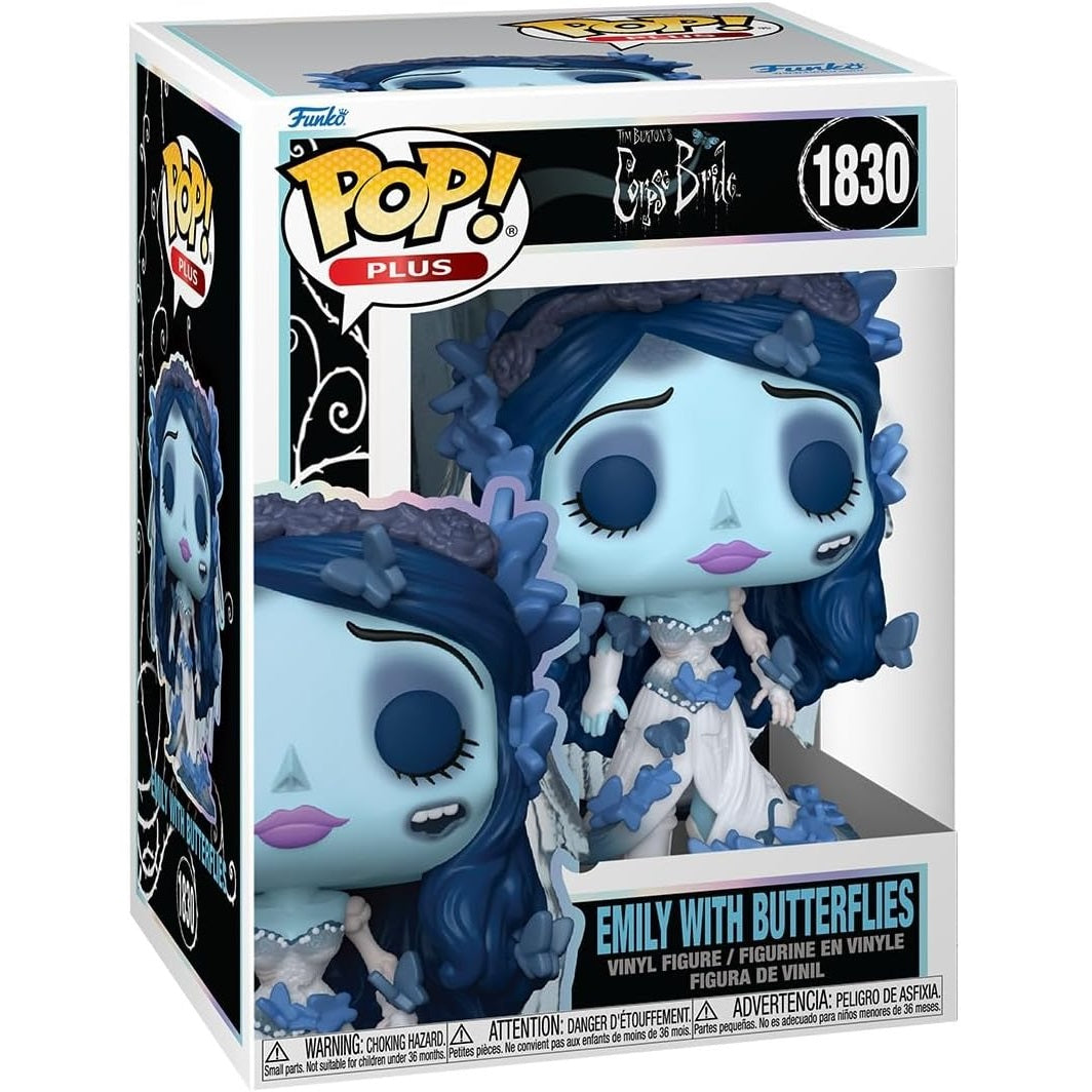 Funko Pop! Plus Corpse Bride (1830) Emily mit Schmetterlingen Leichenbraut 9cm