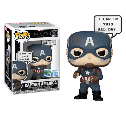 Funko Pop! Marvel - The Infinity Saga (1480) Captain America Limited Edition 9cm