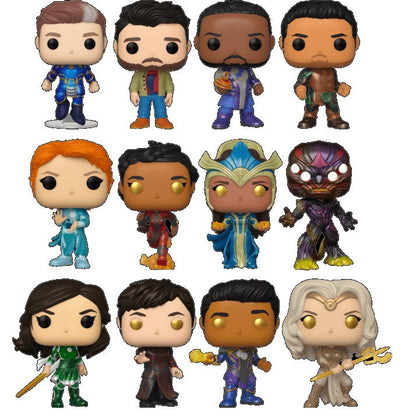 Funko Pop! Eternals Komplettset 727 bis 738 Welle Figur Komplettsammlung