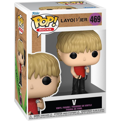 Funko Pop ! Rocks BTS Layover (469) V - Diamond Collection K-Pop Figure 9cm