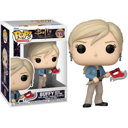 Funko Pop! TV Buffy The Vampire Slayer – (1728) Buffy mit Sense Figur 9cm