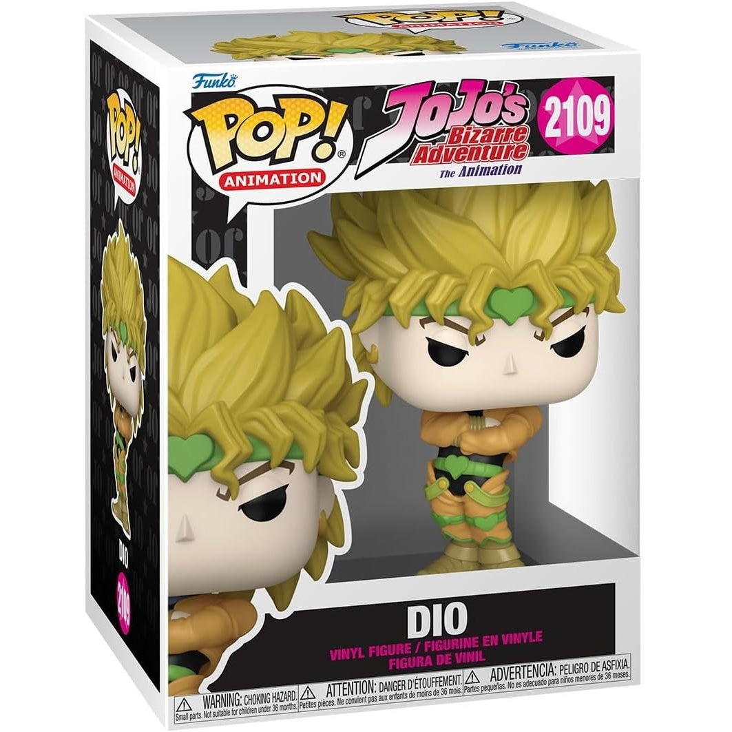 Funko Pop! Animation JoJo's Bizarre Adventure (2109) Dio – Vinylfigur 9cm