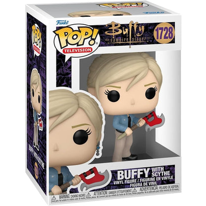 Funko Pop! TV Buffy The Vampire Slayer – (1728) Buffy mit Sense Figur 9cm