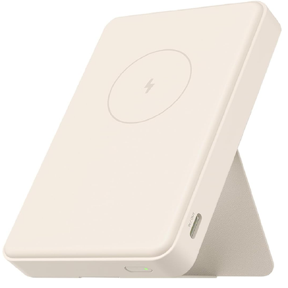 Xiaomi Mi Magnetic Powerbank Essential 6000mAh Com MagSafe Wireless IPhone Beige