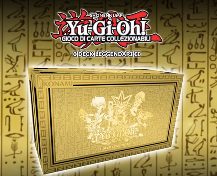 Yu-Gi-Oh! Deck Leggendari Ii 2 - Ita Trading Card Game Carte Tcg Box Cards Nuovo
