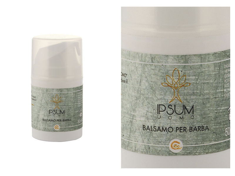 Ipsum Uomo Bartbalsam – Geschmeidig machend und schützend 50 ml