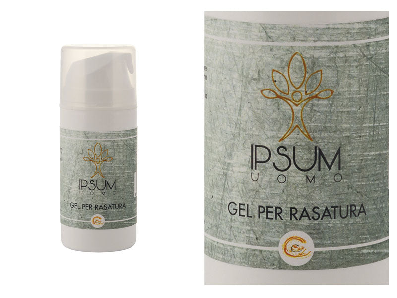 Ipsum Uomo Gel Per Rasatura – Per Pelli Delicate – Nuova Formula 150 ml