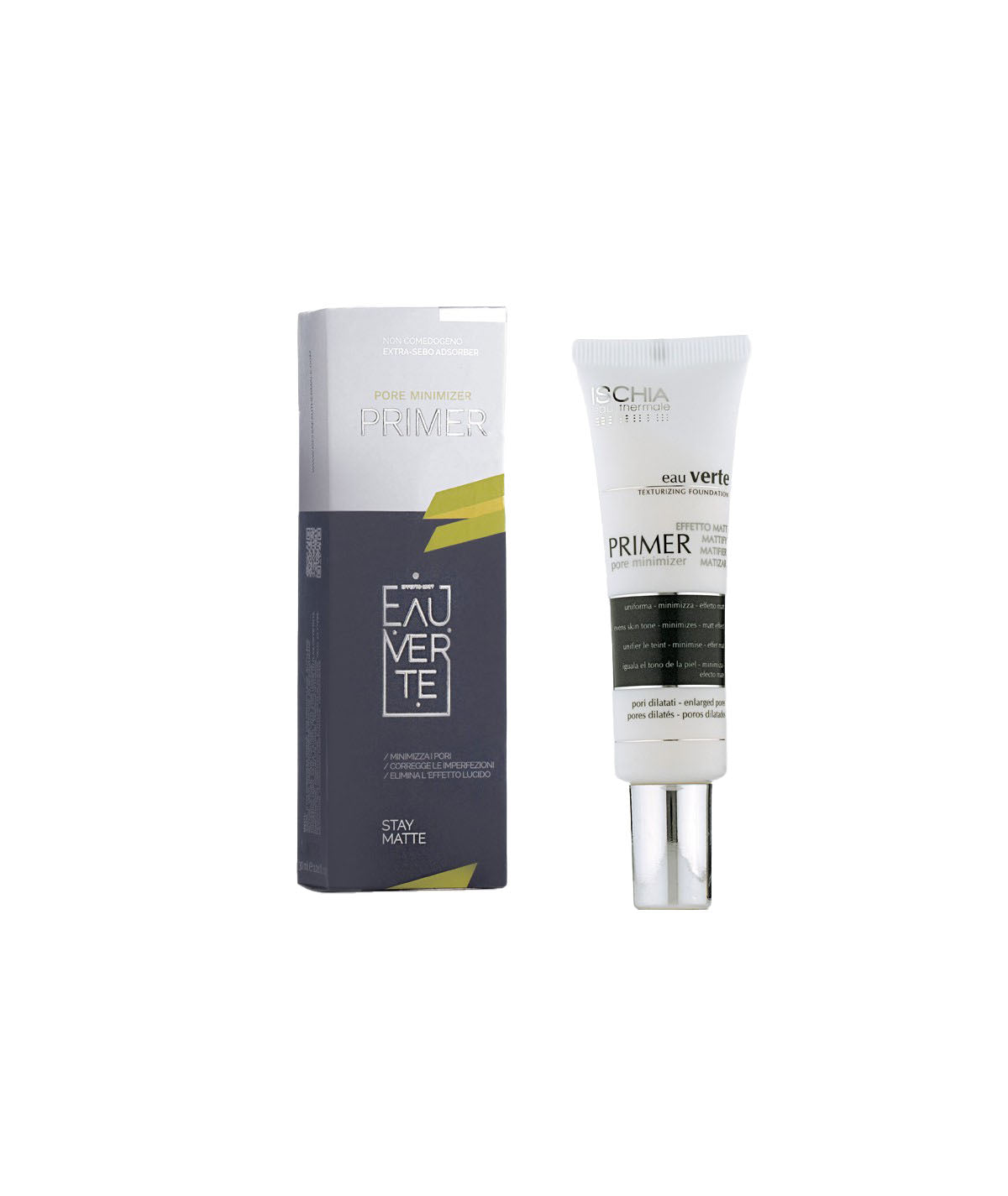 Ischia Eau Thermale Eauverte Primer Pore Minimizer Stay Matte 30 ml
