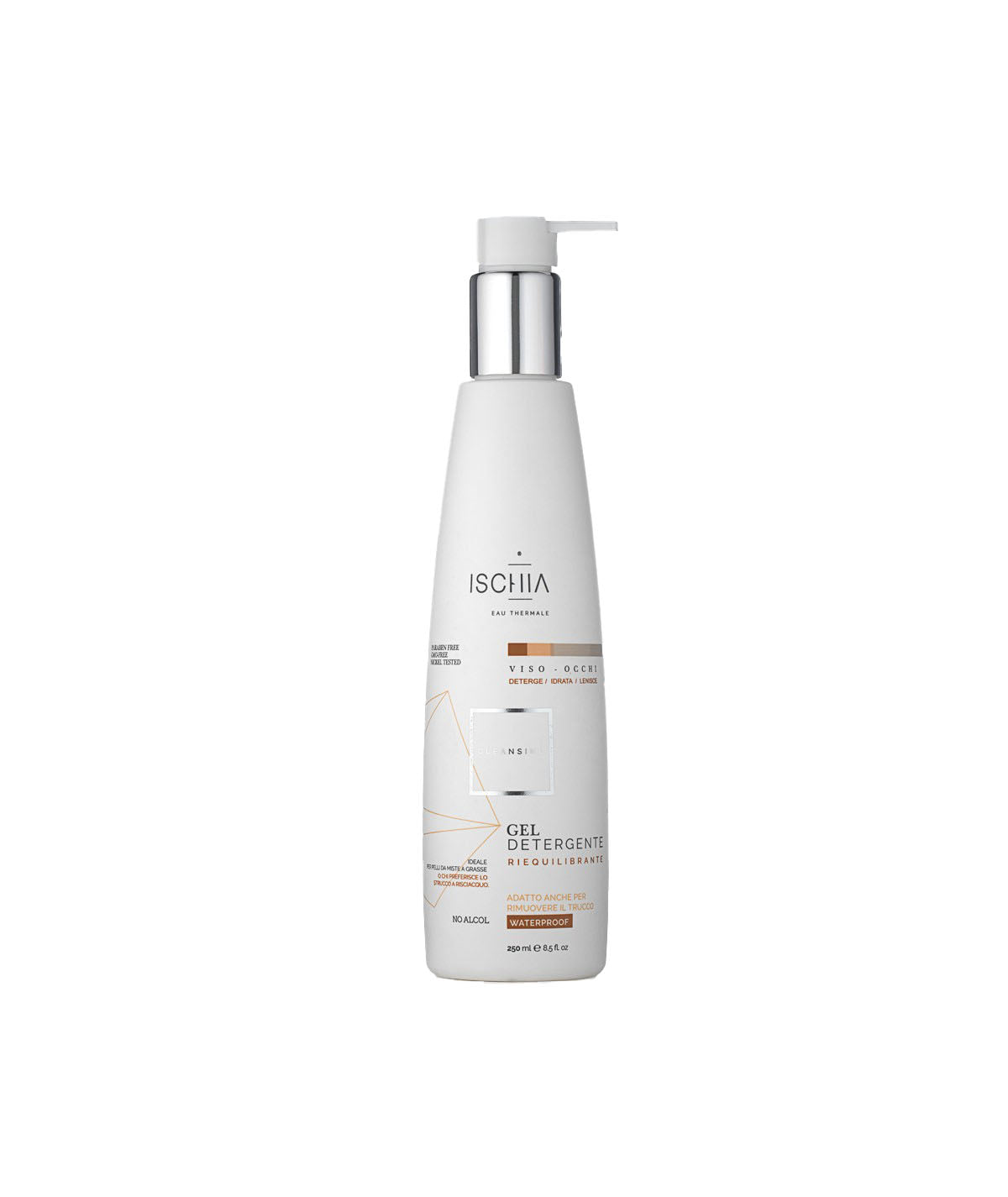 Ischia Eau Thermale Ausgleichendes Reinigungs-Gel für Gesicht und Augen 250 ml