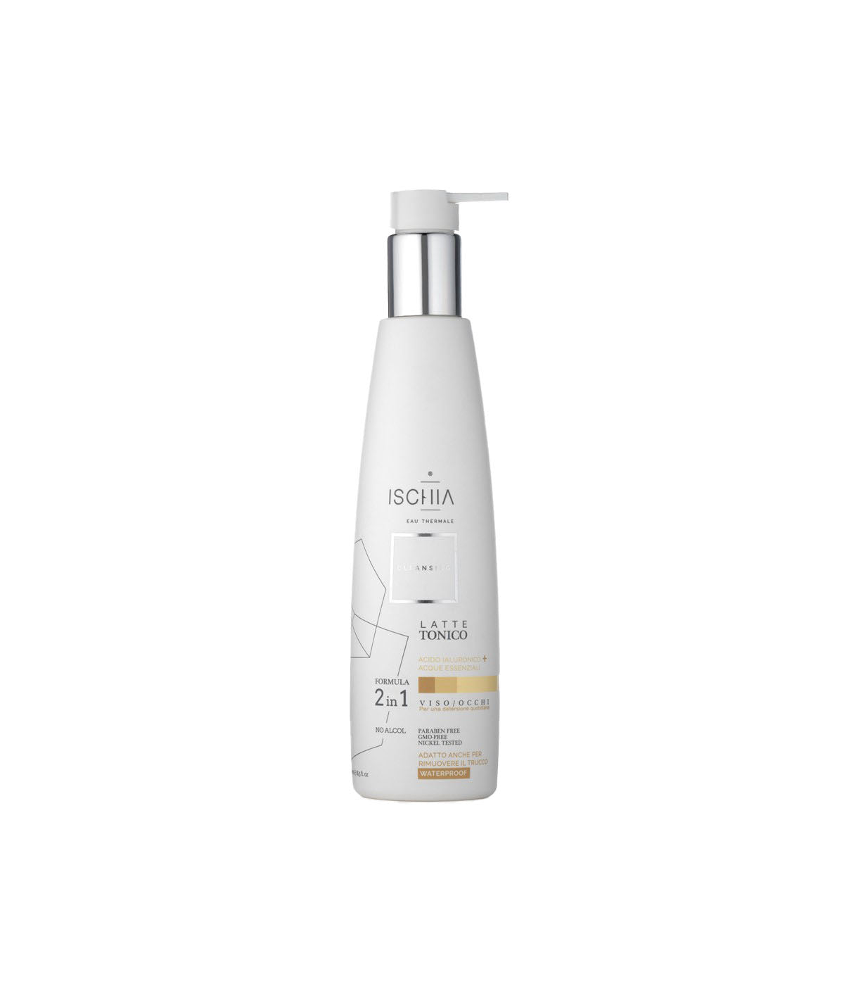 Ischia Eau Thermale Latte E Tonico Viso Occhi Detersione Quotidiana 250 ml