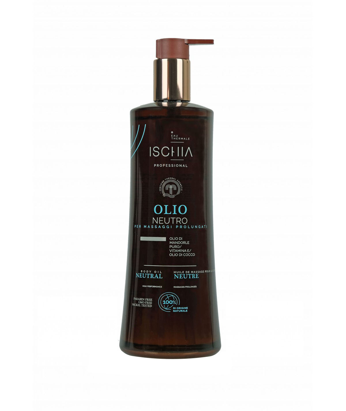Ischia Eau Thermale Olio Neutro Per Massaggi Prolungati 500 ml
