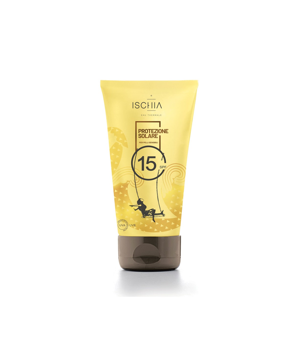 Ischia Eau Thermale Protezione Solare Crema Fluida Viso E Corpo SPF 15 200 ml