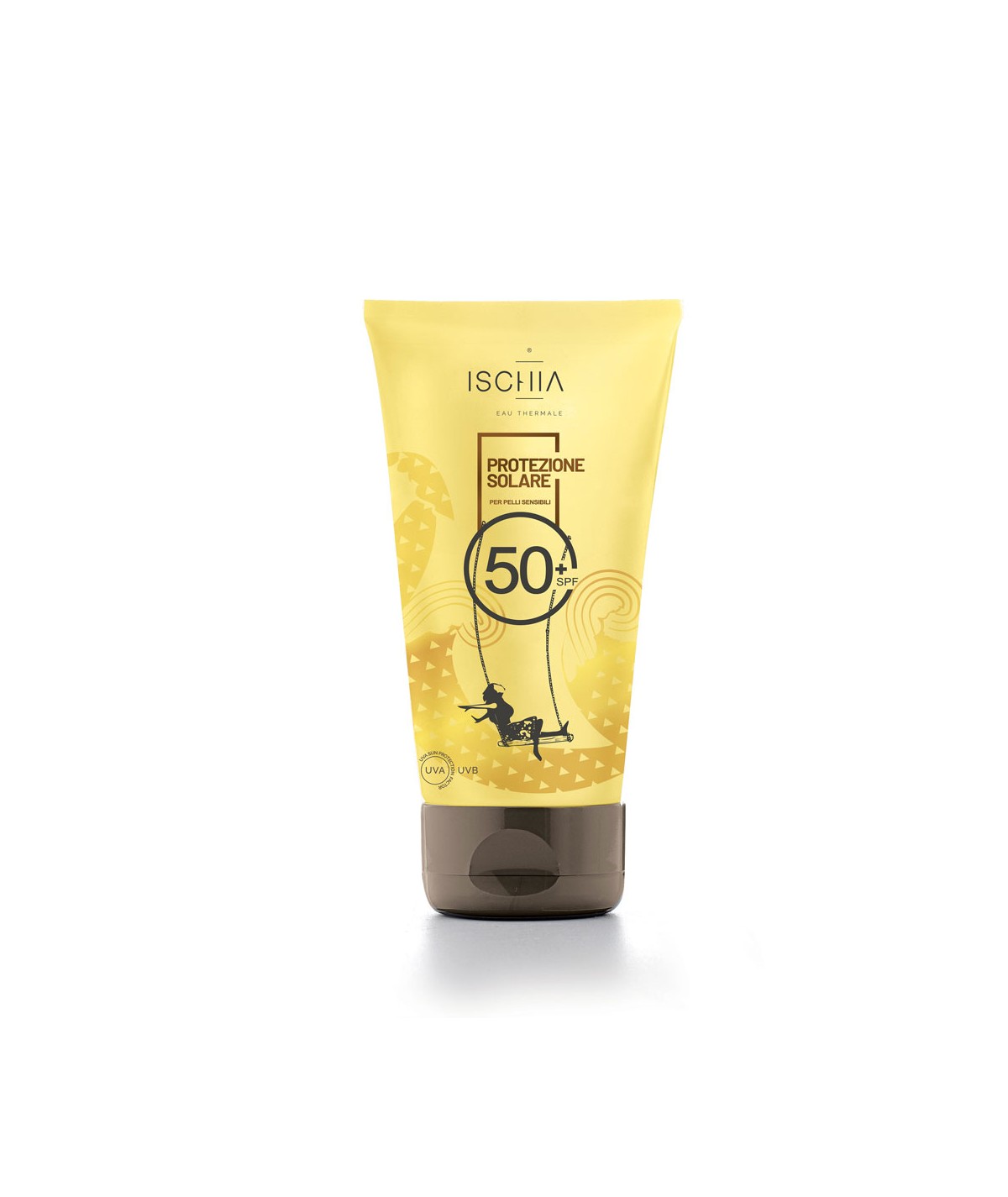 Ischia Eau Thermale Sonnenschutz Fluid Creme Gesicht und Körper 50+SPF 200 ml