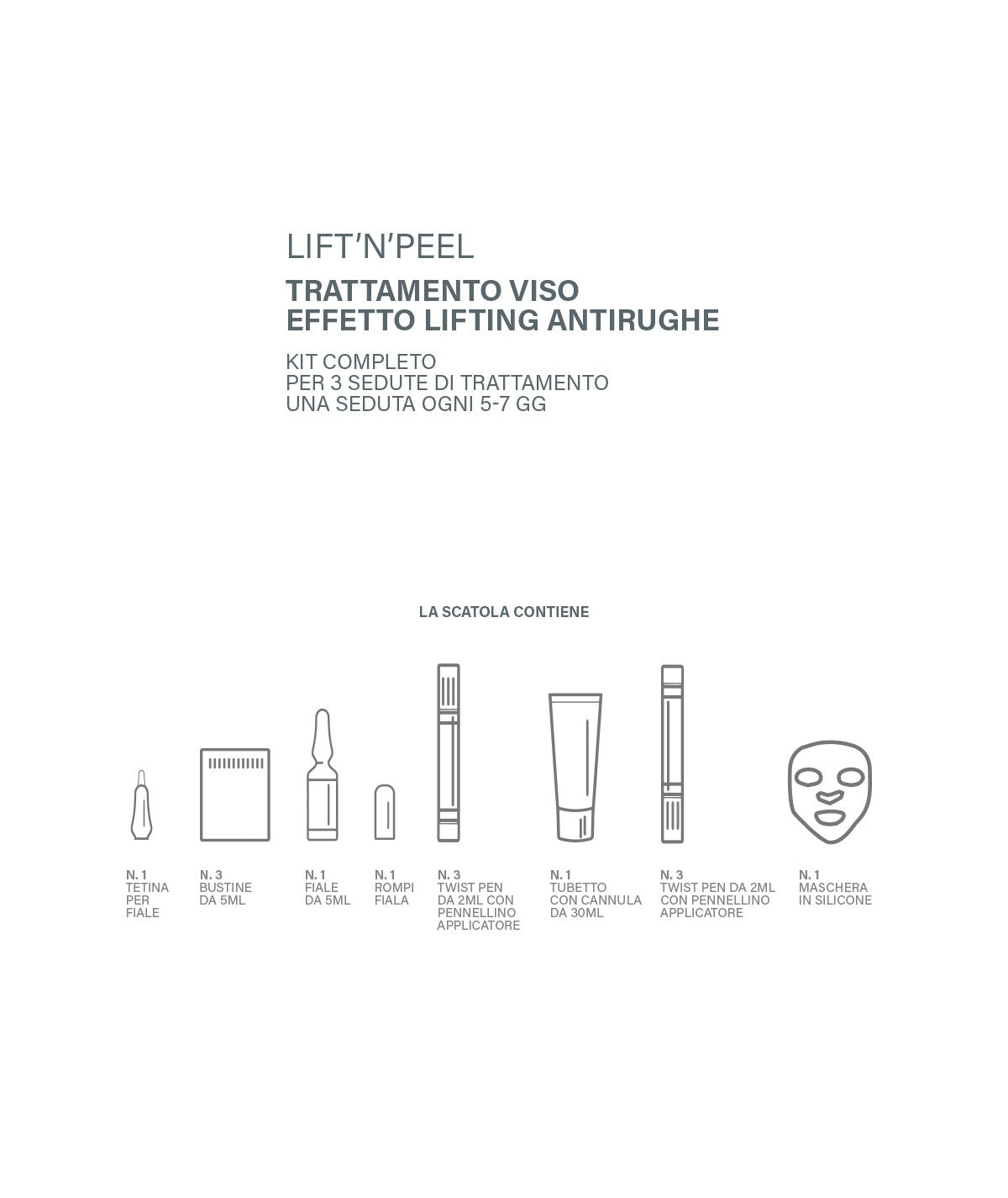 Ischia Eau Thermale Sirha Lift'N'Peel Trattamento Viso Antirughe