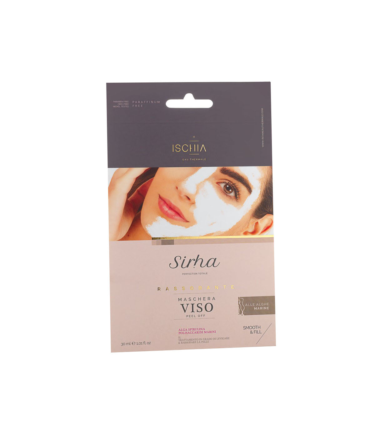 Ischia Eau Thermale Sirha Peel-Off Straffende Meeresalgen-Gesichtsmaske 30 ml