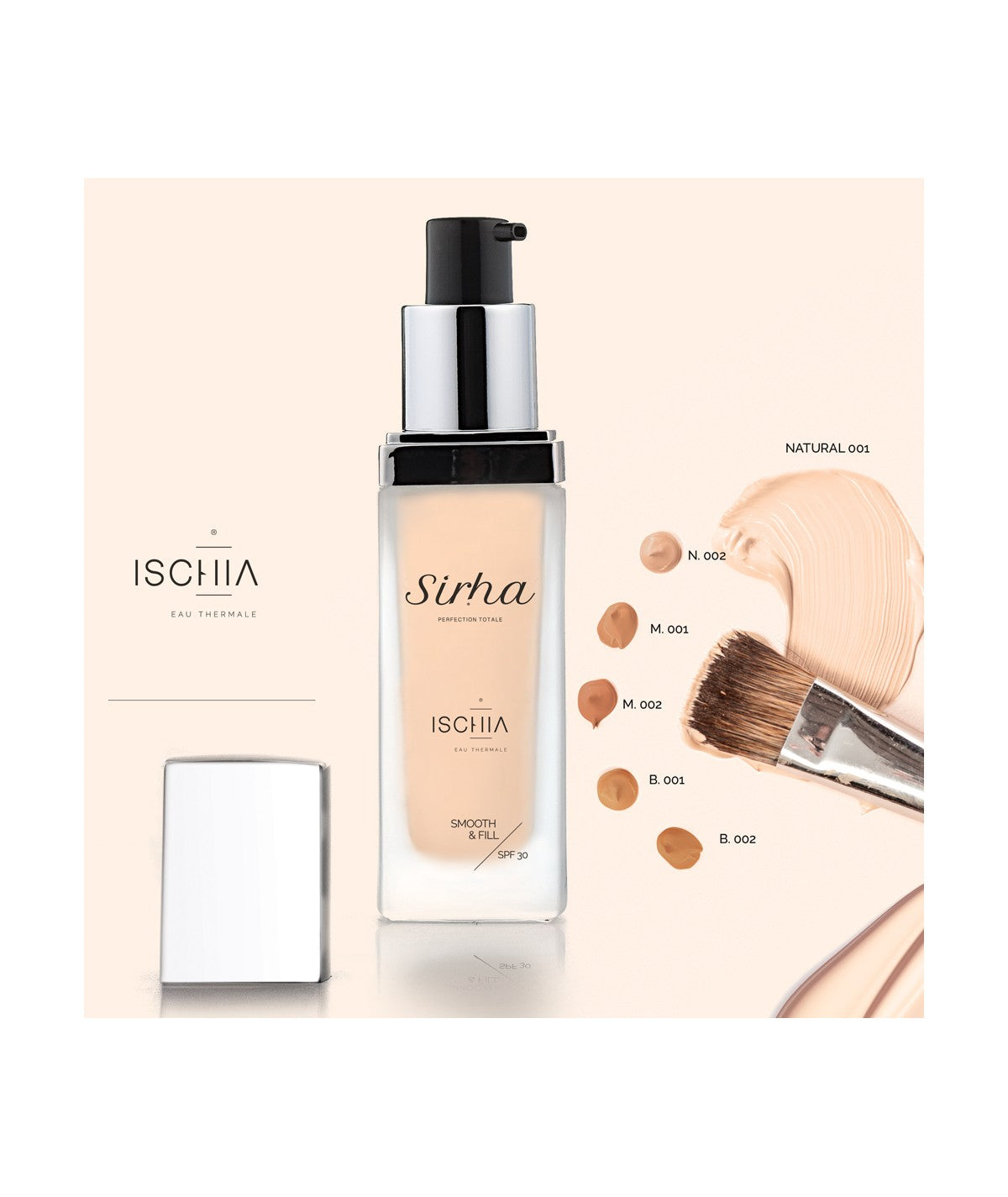 Ischia Eau Thermale Sirha Oxy'N Fill Flüssiges Make-up 30 ml