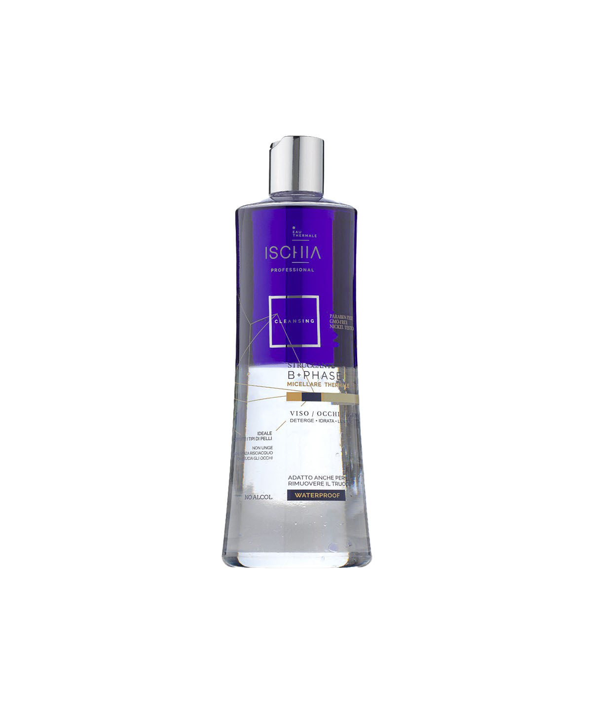 Ischia Eau Thermale Struccante B+Phase Micellare Thermale Viso Occhi E Labbra 500 ml