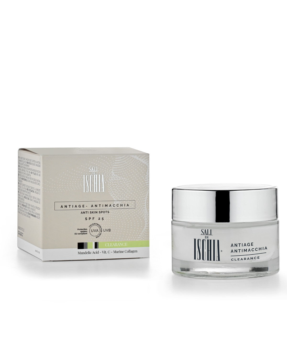Ischia Eau Thermale Clèarance Crema Viso Anti-Age Antimacchia SPF25  50 ml