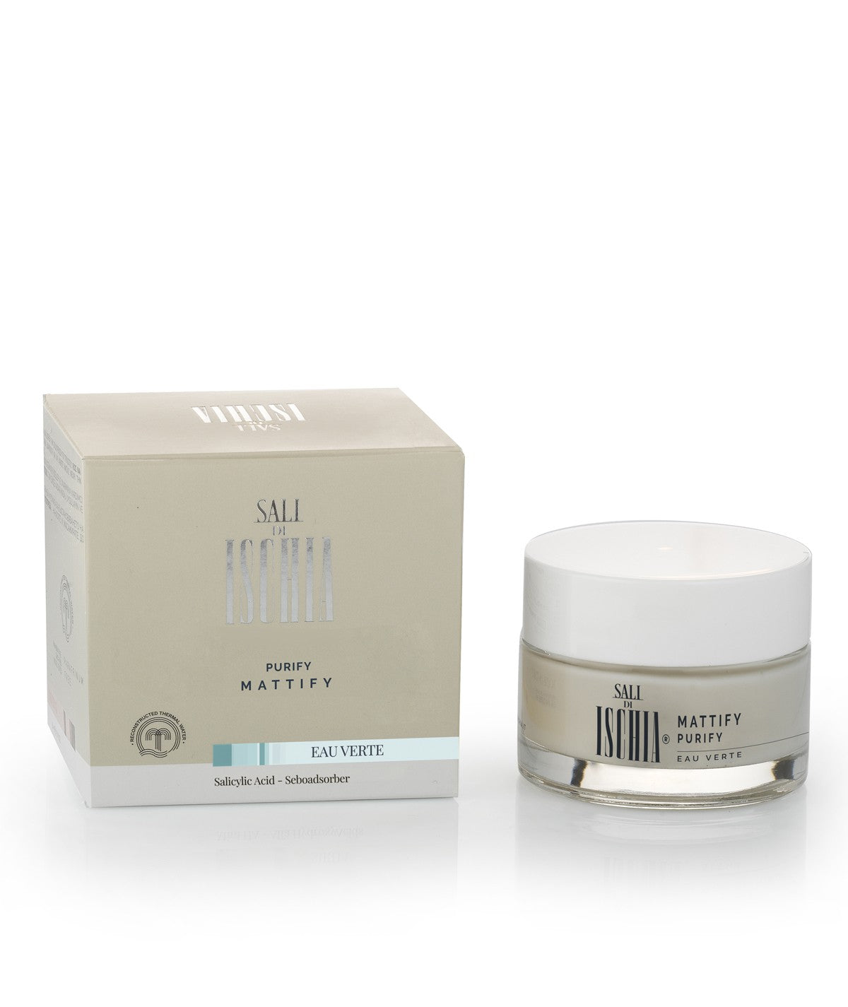 Ischia Eau Thermale Purify Mattify Eauverte Mattierende Gesichtscreme 50 ml