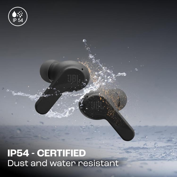 Jbl Wave Beam In-Ear-Kopfhörer IP54 Kabellose Bluetooth Kopfhörer Schwarz