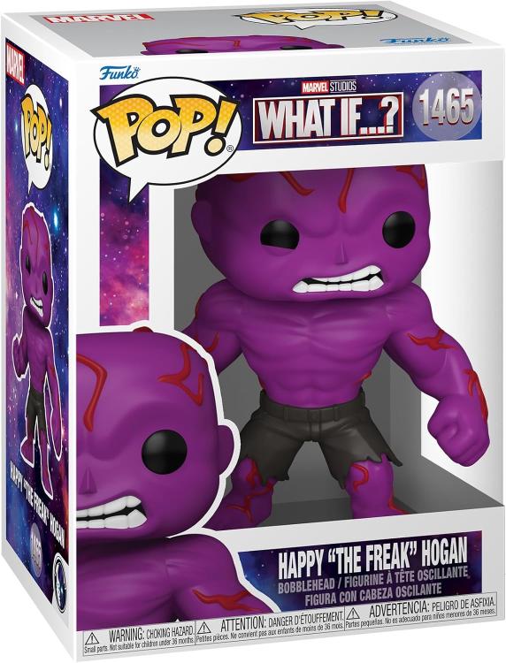 Funko Pop! Marvel Studios What If...? (1465) Happy The Freak Hogan Vinylfigur