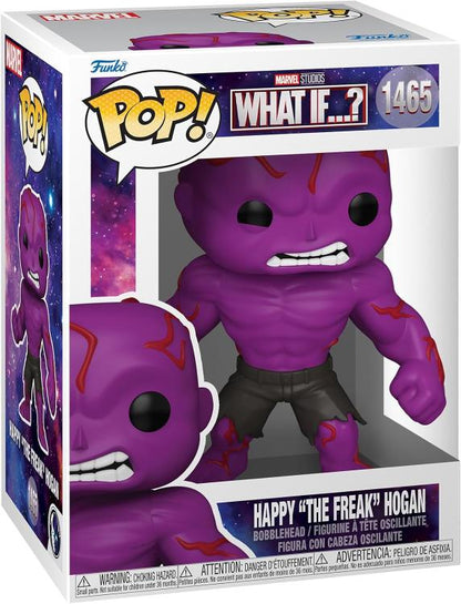 Funko Pop! Marvel Studios What If...? (1465) Happy The Freak Hogan Vinylfigur