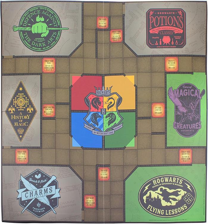 Paladone Harry Potter Offizielles Harry Potter Brettspiel für 2 bis 4 Spieler