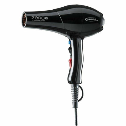 Giubra Phon Haartrockner Zero 9 Semi Compact Turmalin 2 Geschwindigkeiten 2000W Schwarz