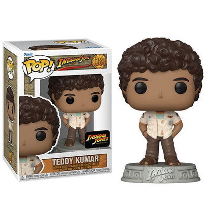 Funko Pop! Movies Indiana Jones – (1388) Teddy Kumar Vinylfigur Wackelkopf 9 cm