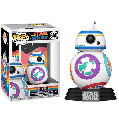 Funko Pop! Star Wars Pride – (640) BB-8 Vinylfigur Wackelkopffigur 9cm Neu