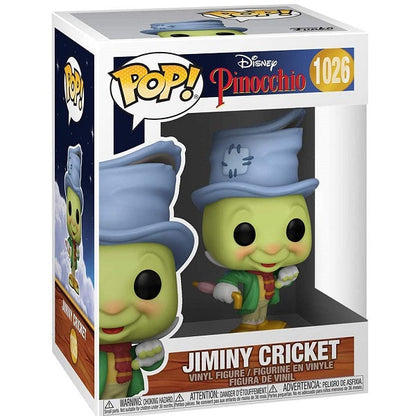 Funko Pop ! Disney Pinocchio - (1026) Jiminy Cricket Figur 9 cm