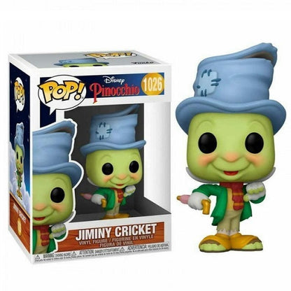 Funko Pop ! Disney Pinocchio - (1026) Jiminy Cricket Figur 9 cm
