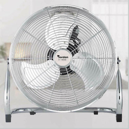 Standventilator Stahl 100W Aluminiumflügel 50cm 3 Geschwindigkeiten Oszillierend