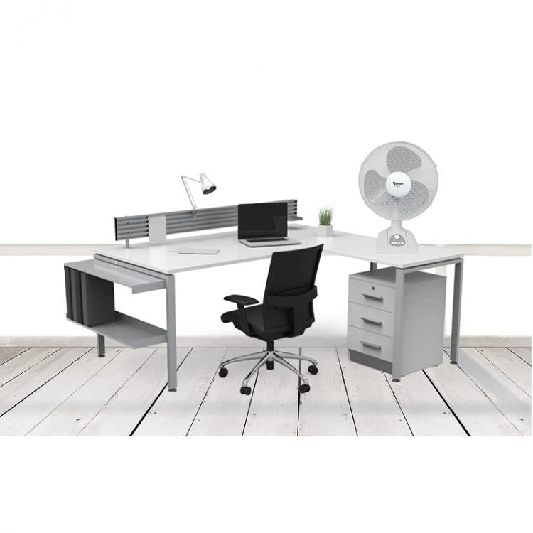 Jordan Tischventilator Flügel Ø 40cm 45W Einstellbar Oszillierend Timer Büro