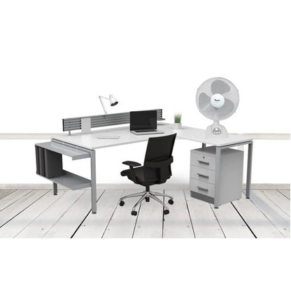 Jordan Tischventilator Flügel Ø 40cm 45W Einstellbar Oszillierend Timer Büro