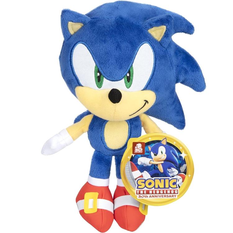 Jakks Pacific Sonic The Hedgehog Movie Peluche Display (8 Personaggi Misti) 23Cm