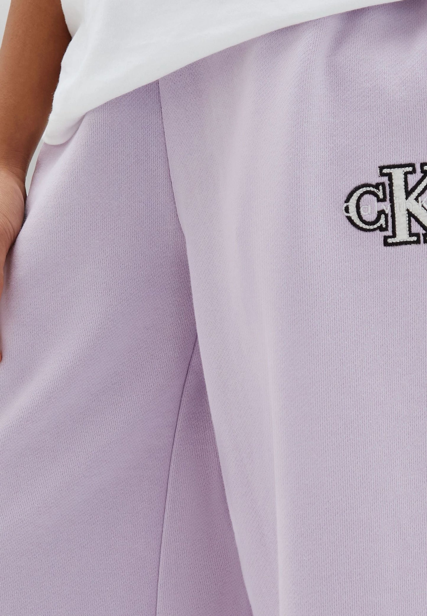 Calvin Klein pantalone sportivo da ragazza Widw Leg LVCKTJC36G VFJ orchidea