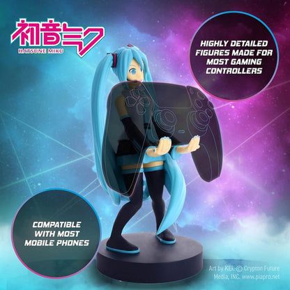 Cable Guys (Fortnite) Hatsune Miku Statue Smartphone-Controller-Ladestation